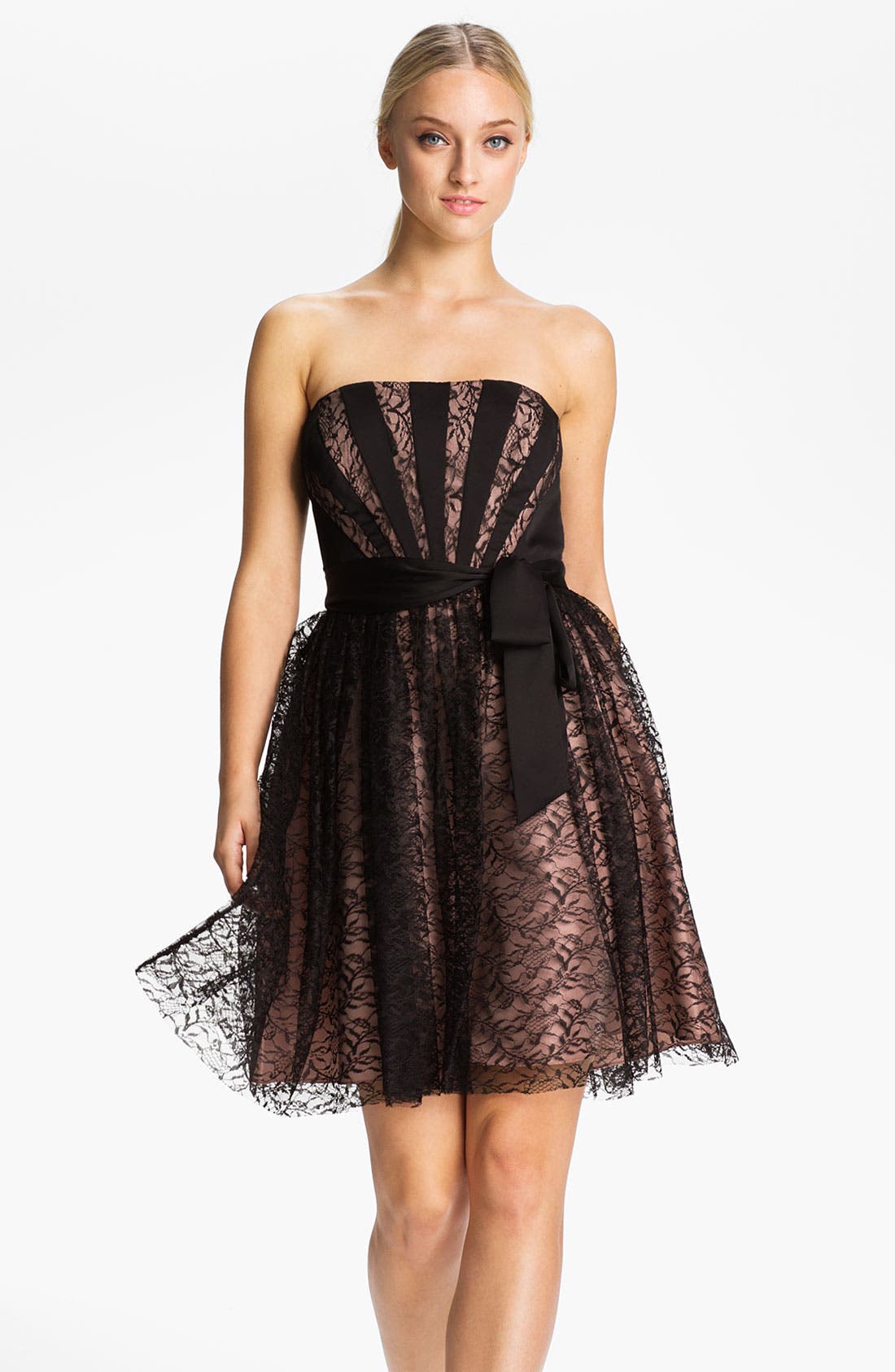 max and cleo strapless dress