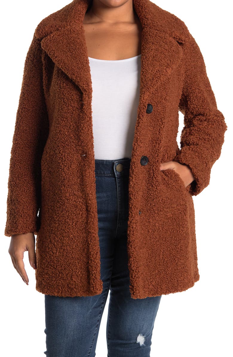 Sam Edelman Faux Fur Teddy Coat | Nordstrom