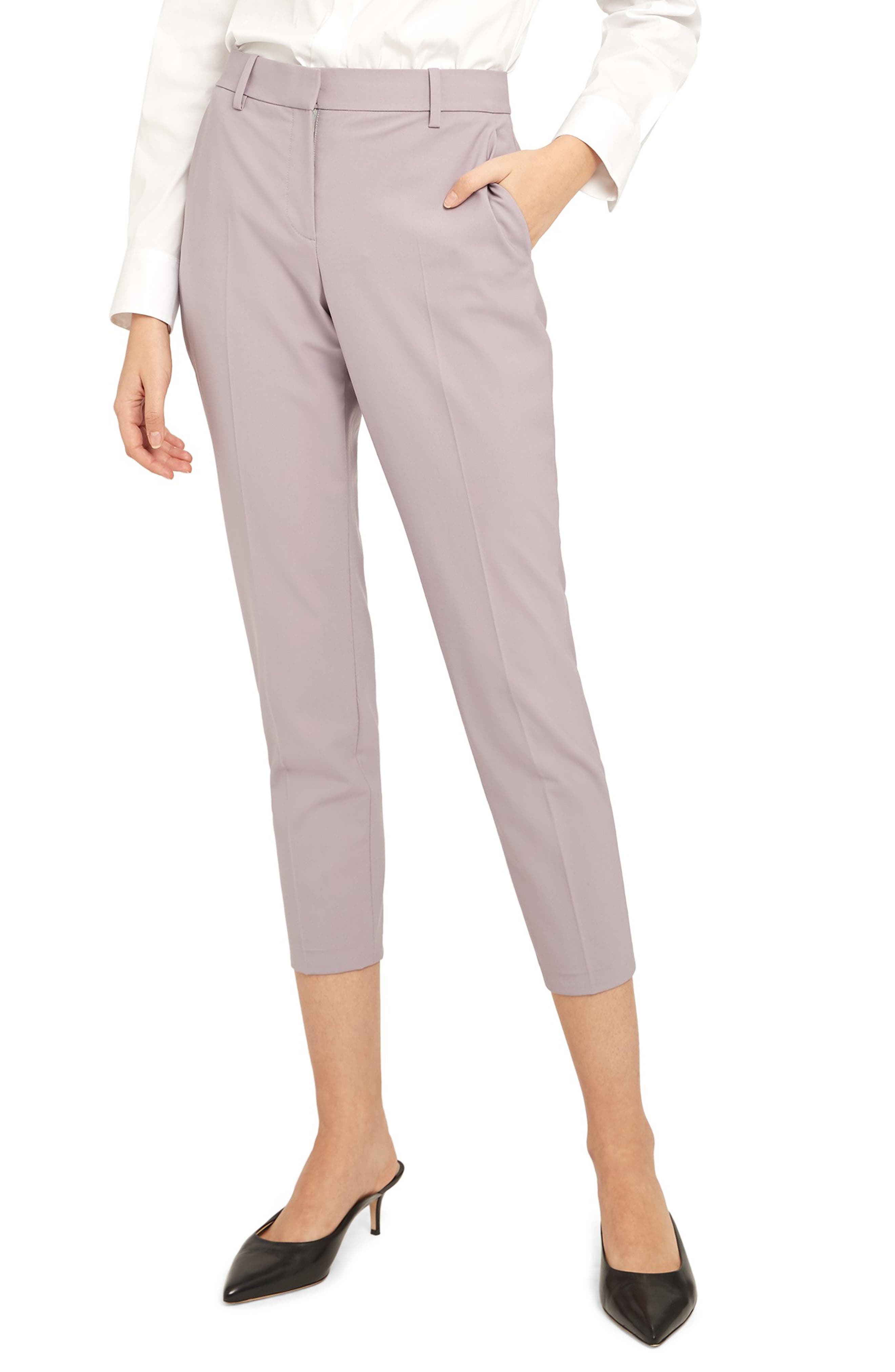 Theory Treeca 2 Good Wool Crop Suit 