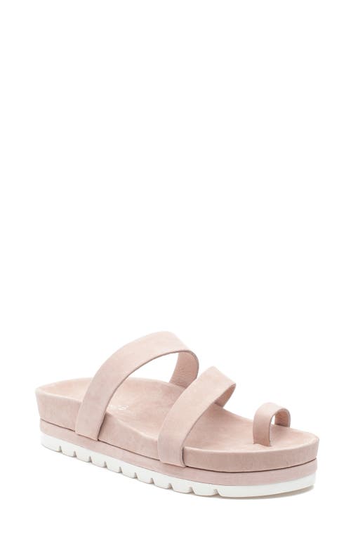 JSlides Roper Platform Slide Sandal in Light Pink