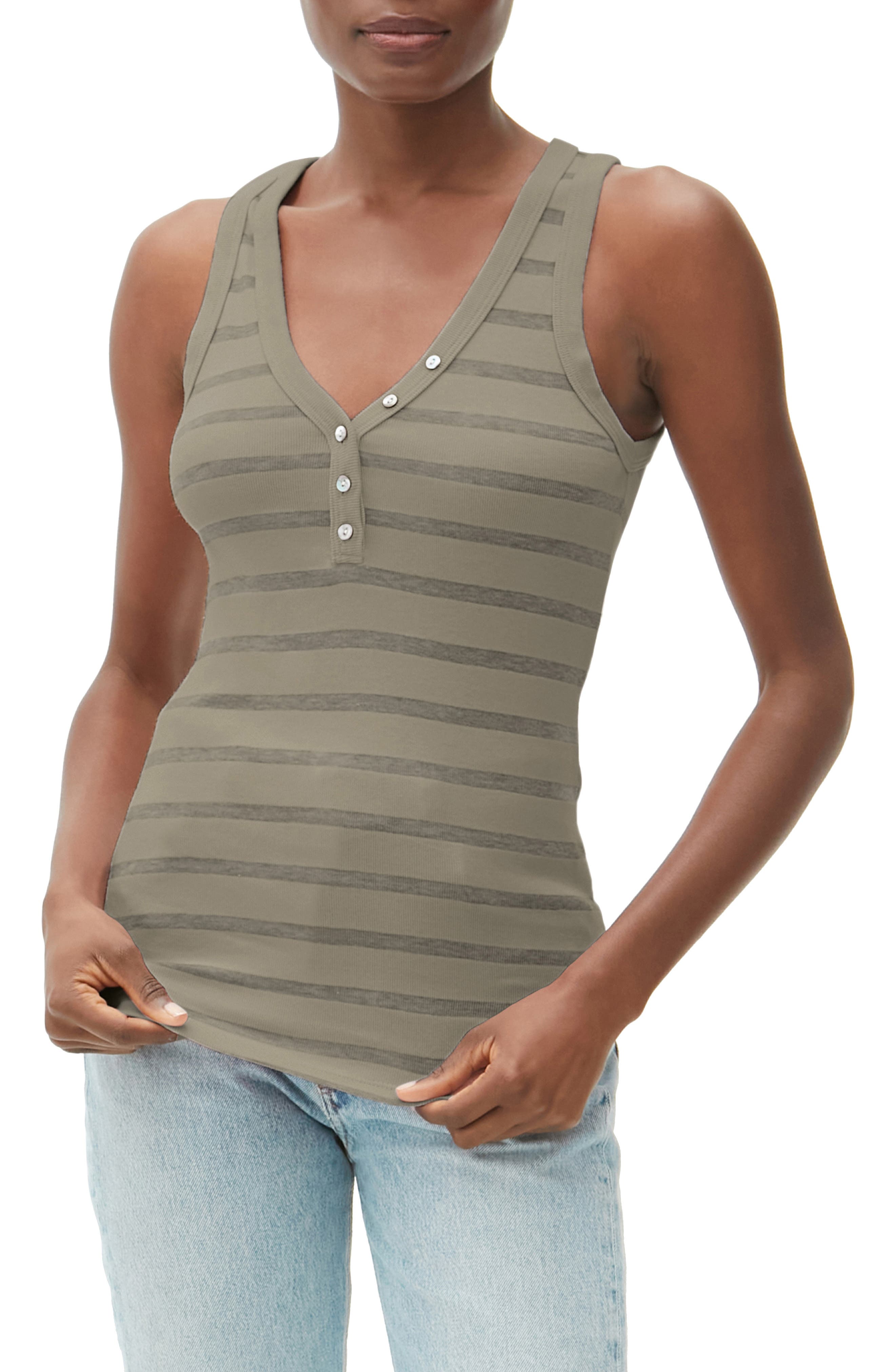 Nike Yoga Luxe Henley Tank
