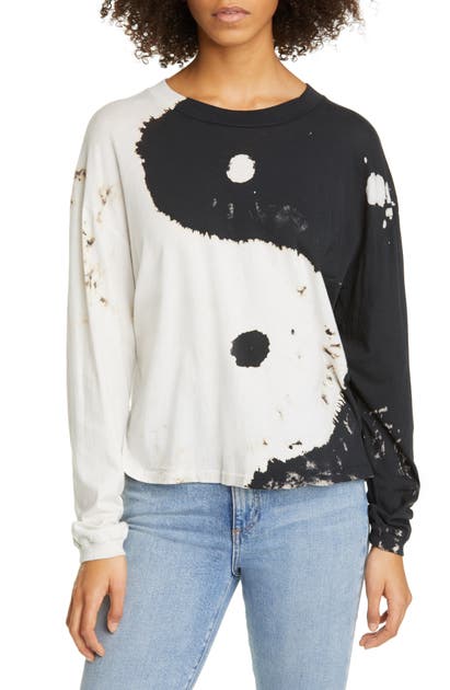 RAQUEL ALLEGRA YIN YANG NEW LONG SLEEVE T-SHIRT