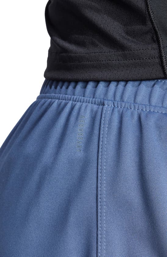 Shop Adidas Originals Pacer High Waist Training Shorts In Preloved Ink