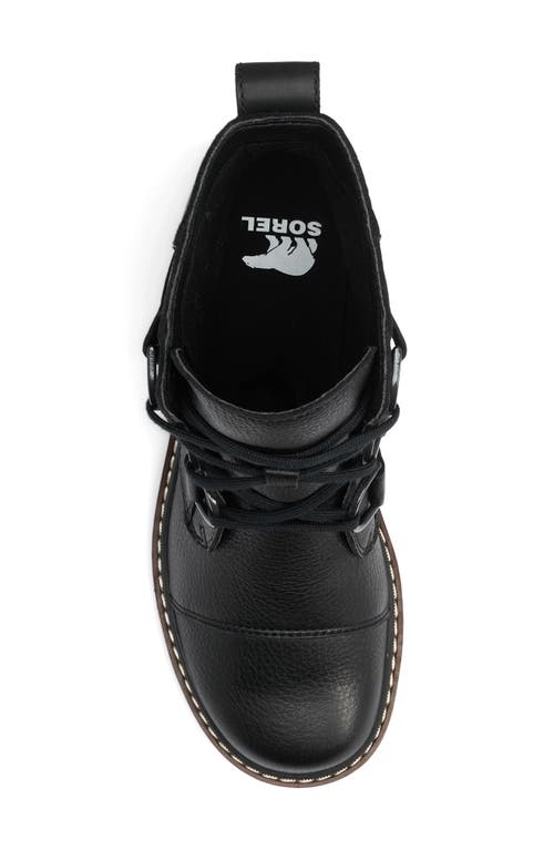 Sorel Joan Now Lace-up Boot In Black/black