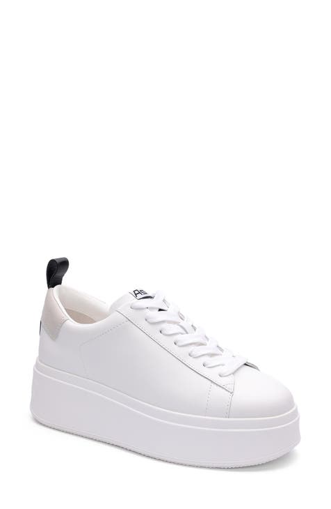 Emilio Pucci White Quilted Leather Bow-Detailed High-Top Sneakers 36