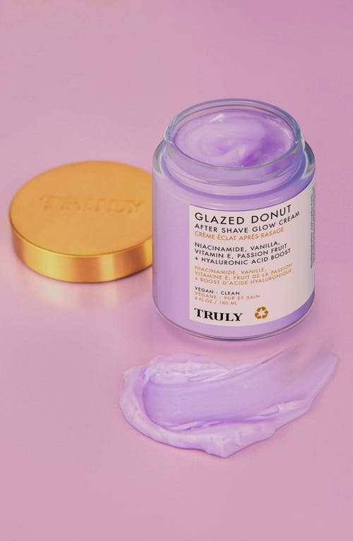 Truly Beauty Glazed Donut After Shave Glow Cream In No Color