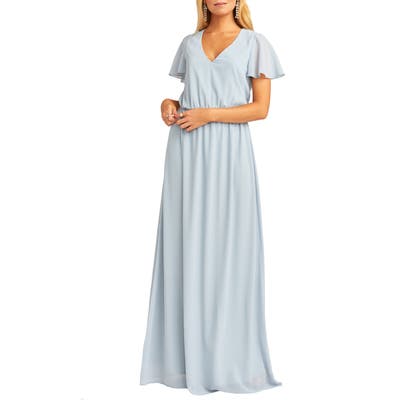 Show Me Your Mumu Michelle Maxi Dress, Blue
