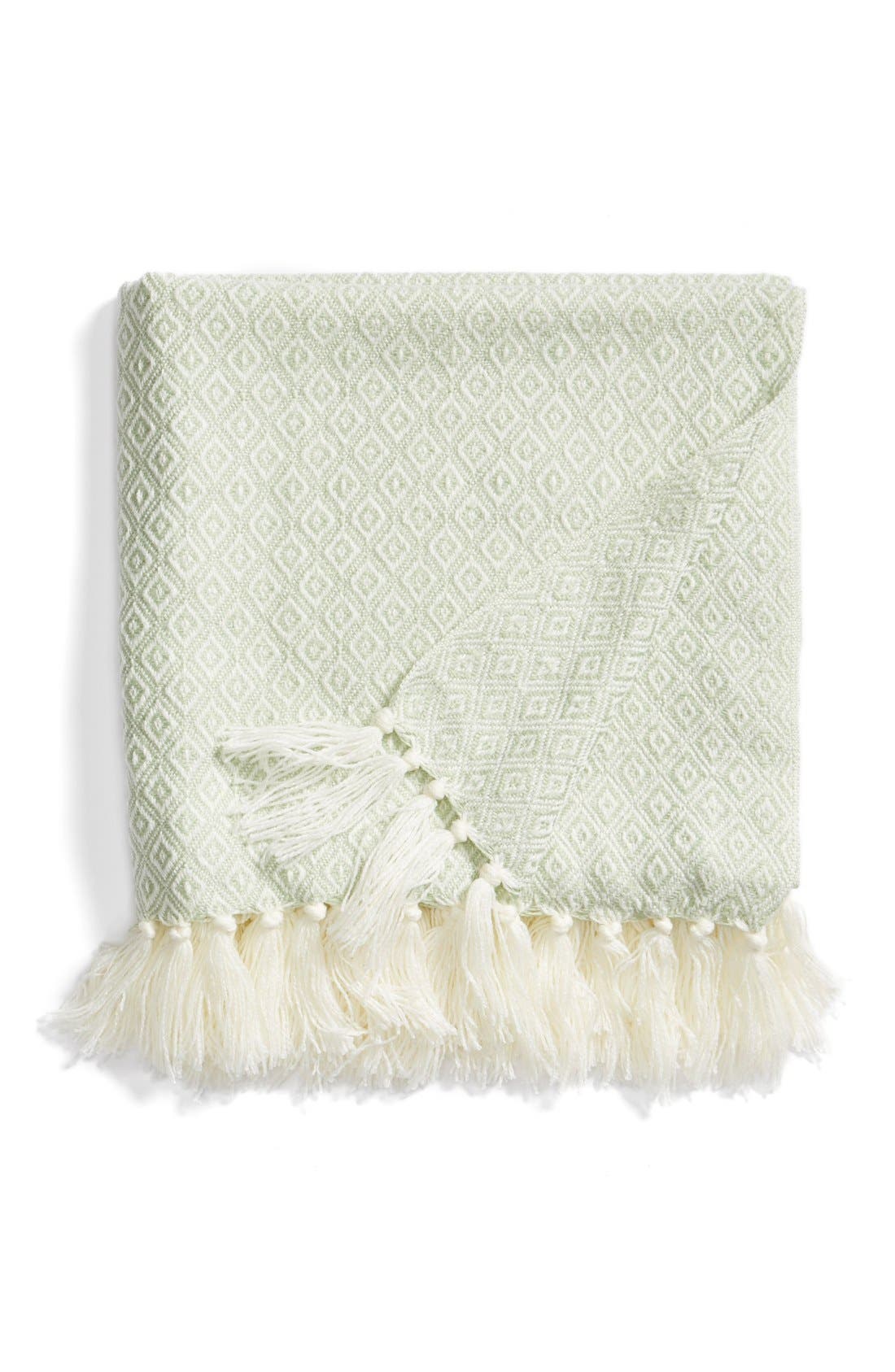 Kennebunk Home 'Diamond Damask' Throw Blanket Nordstrom