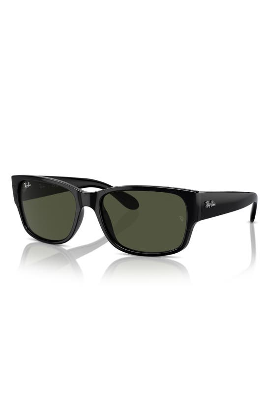 Shop Ray Ban Ray-ban 55mm Pillow Sunglasses In Black