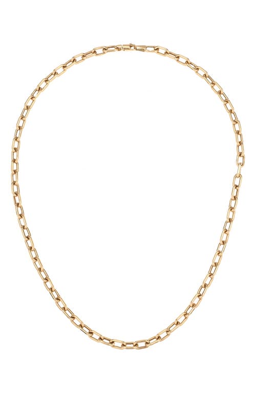 Shop Adina Reyter Link Chain Necklace In Yellow Gold