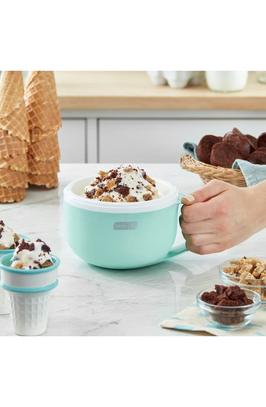 Dash My Mug Ice Cream Maker In Aqua