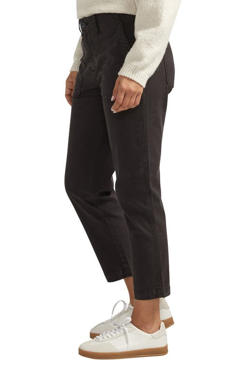 Jag Jules Crop Utility Pants In Moonless Night