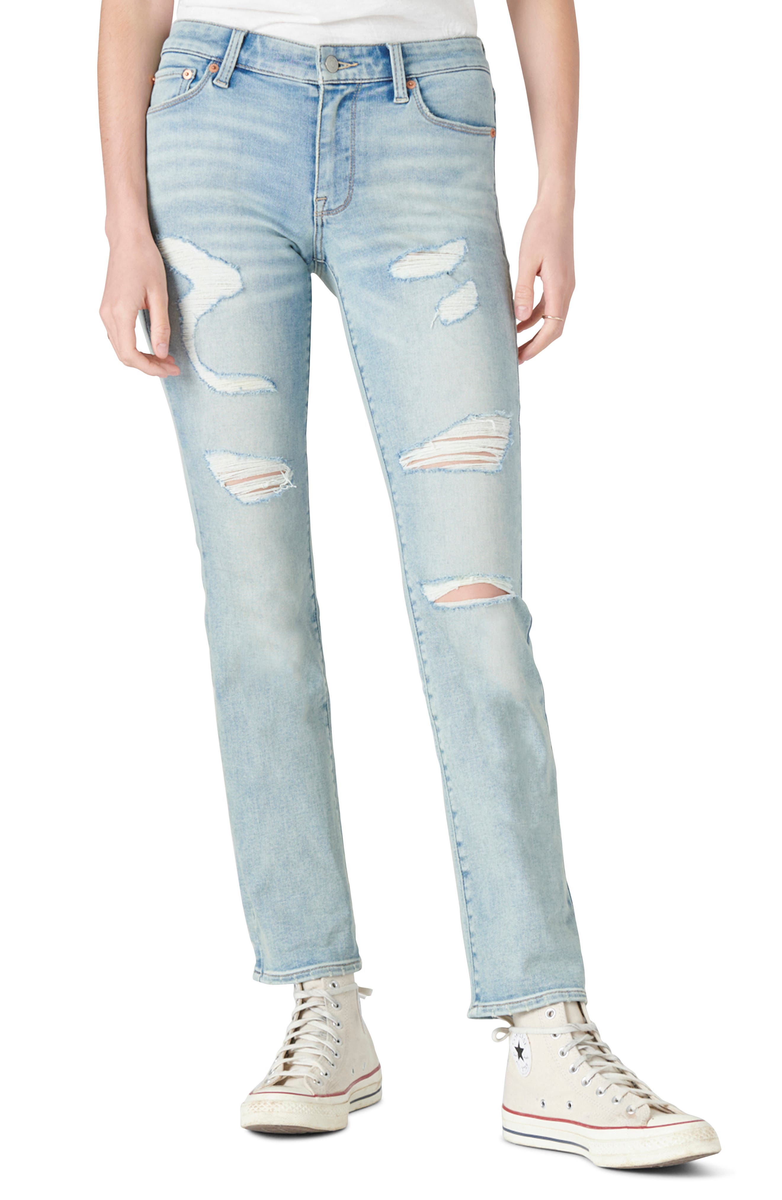 Women's Lucky Brand Straight-Leg Jeans 