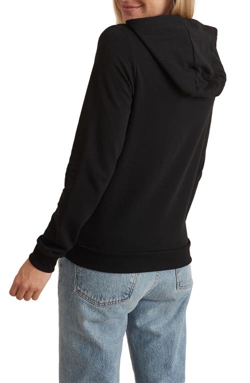 Marine Layer Pullover Hoodie In Black