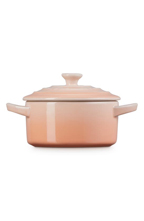 Shop Le Creuset Mini Round Baking Dish In Peche