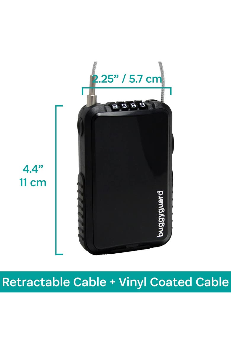 BuggyGear Travel Ready Stroller Lock, Alternate, color, Black