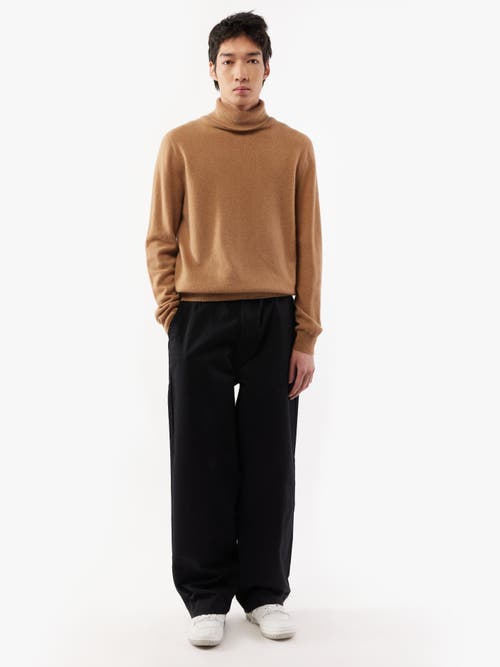 Shop Gobi Cashmere Turtle Neck In Sheepskin