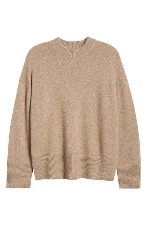 Shop Rails Miranda Crewneck Cashmere & Silk Sweater In Oatmeal