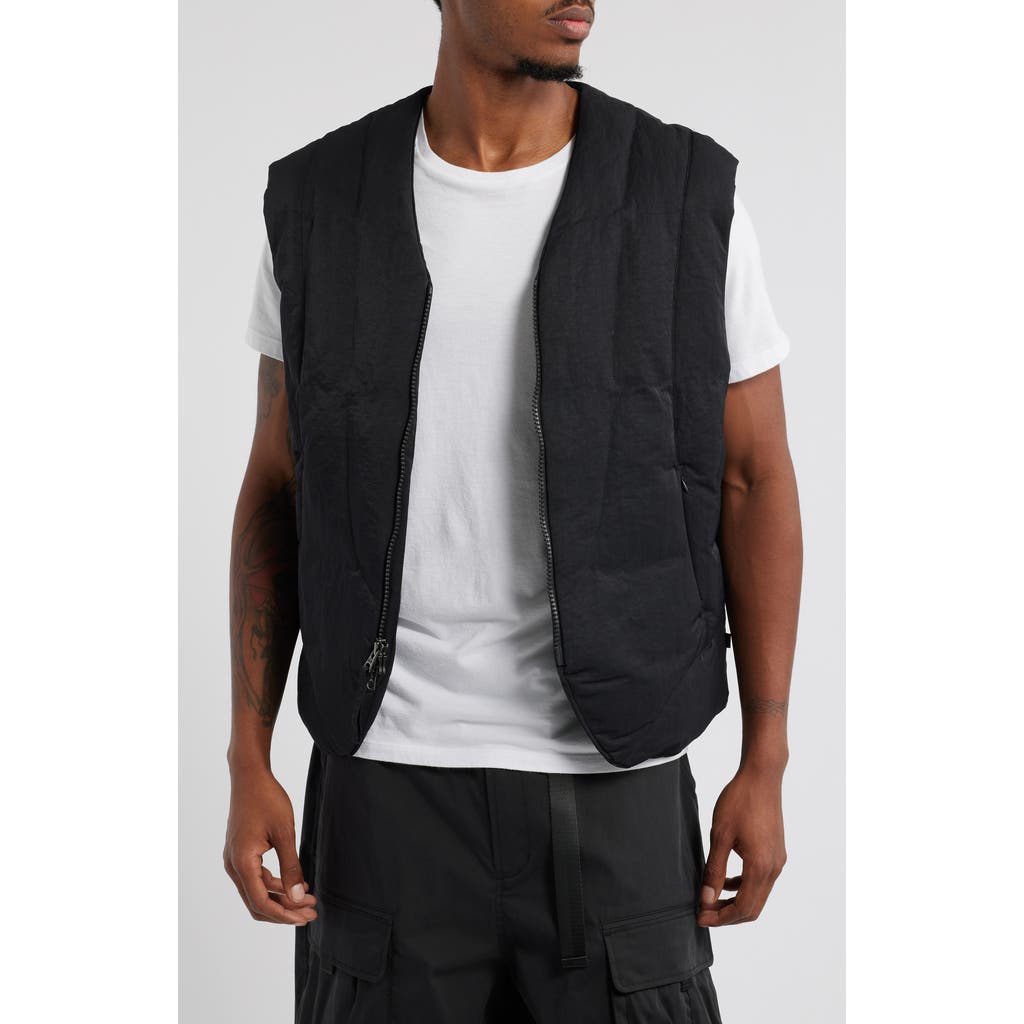 Alpha Industries Insulated Down Vest in Black