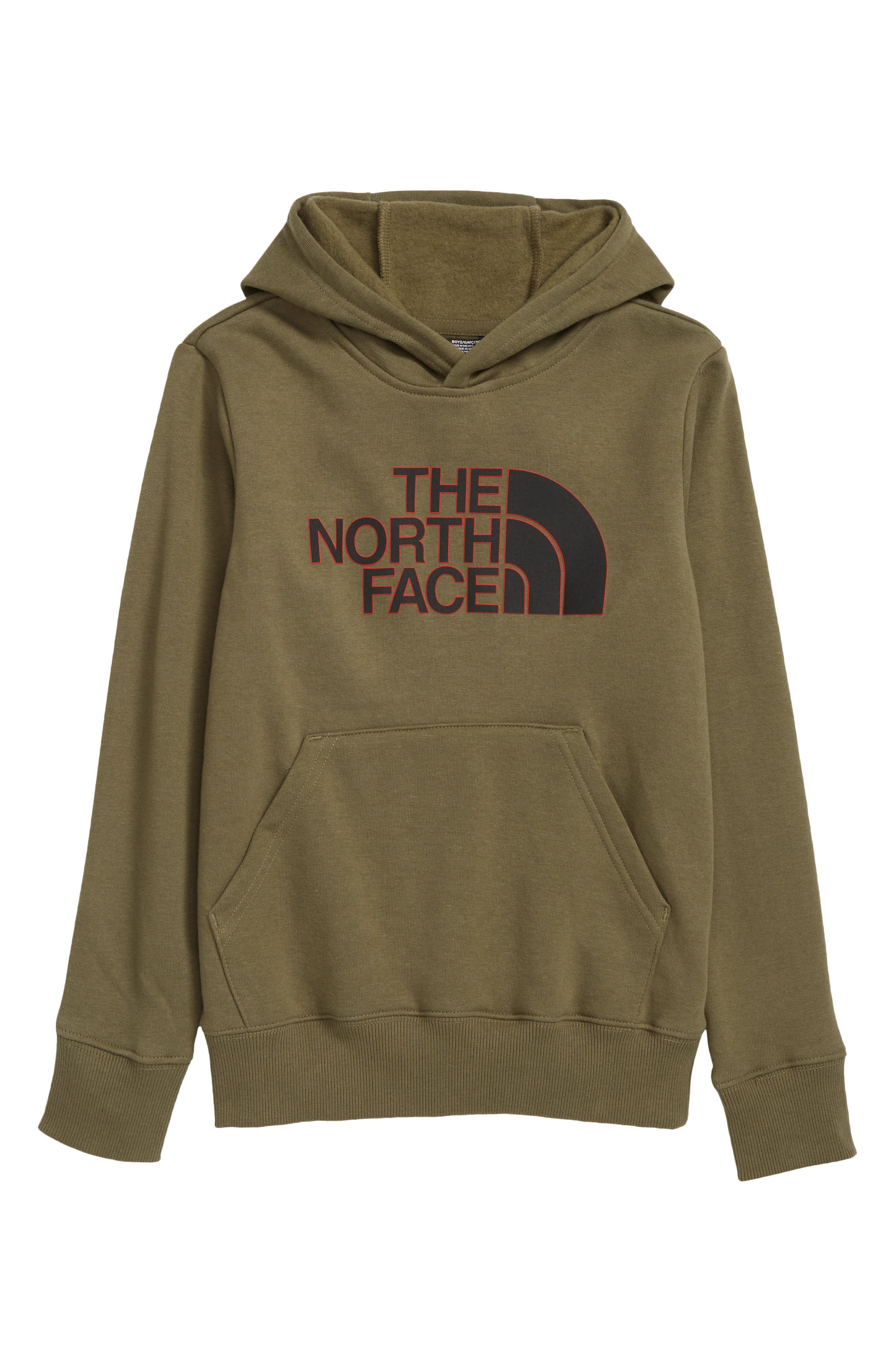olive green north face hoodie