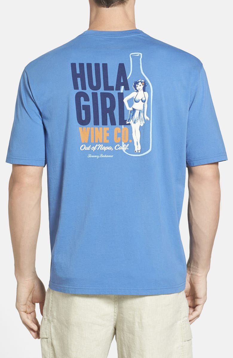 Tommy Bahama Hula Girl Wine Original Fit Graphic T Shirt Nordstrom