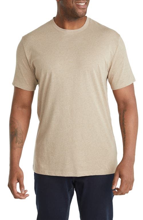 Essential Crewneck Cotton T-Shirt in Stone