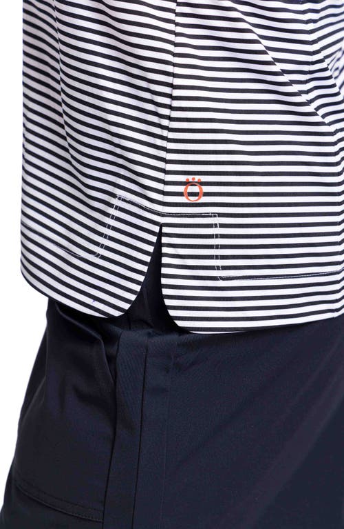 Shop Kinona Classic & Fantastic Golf Polo In Summer Pinstripe