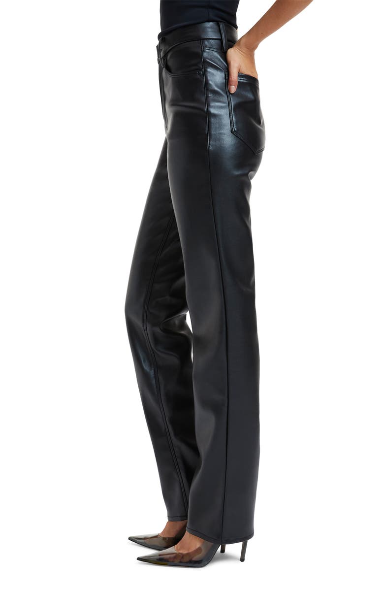 Good American Better Than Leather Faux Leather Good Icon Pants Nordstrom