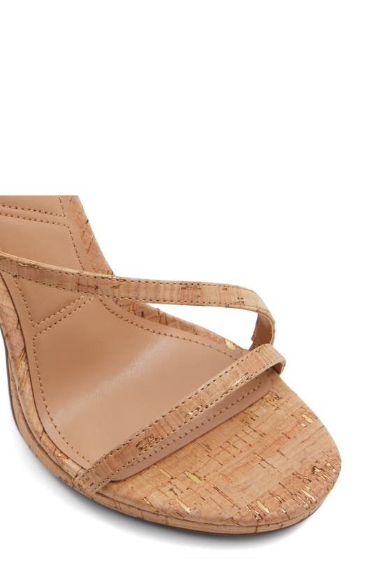 Shop Aldo Kit Ankle Strap Sandal In Natural