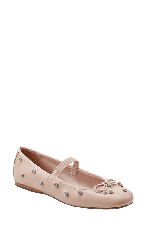 Prity Mary Jane Flat in Light Pink