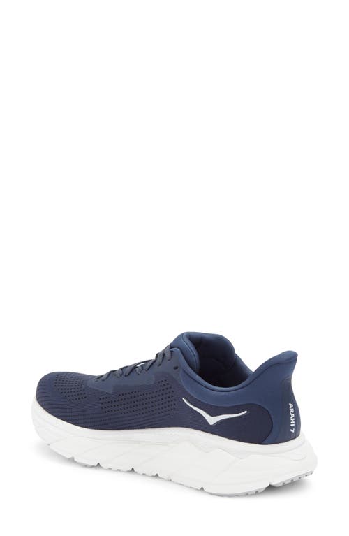 Hoka Lace-up Professional Sneakers In Outer Space/white