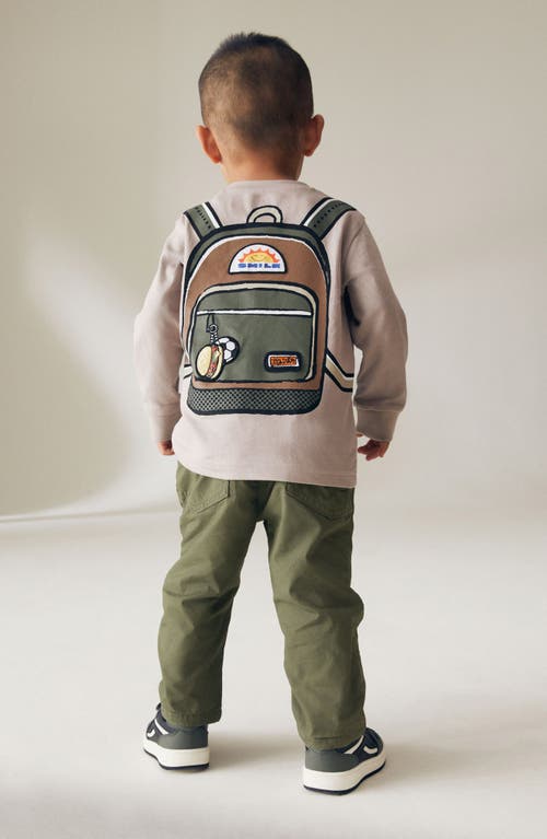 Next Kids' Drawstring Cotton Pants In Green