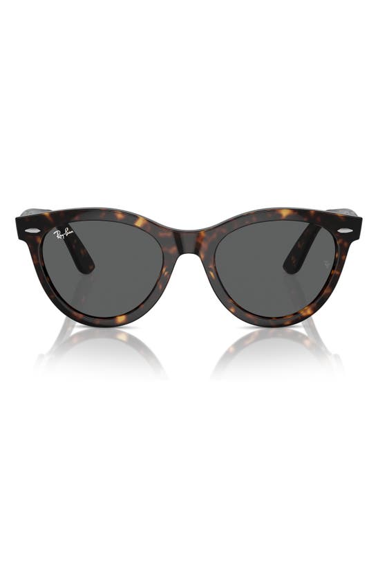 Ray Ban Wayfarer Way Sunglasses Havana Frame Grey Lenses 54-21 In Havana