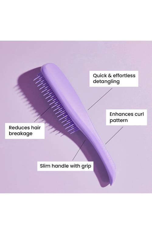 Shop Tangle Teezer Hair Brush For Naturally Curly Hair In Purple Passion