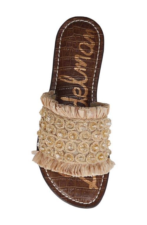 Sam Edelman Gladys Slide Sandal Natural In Natural