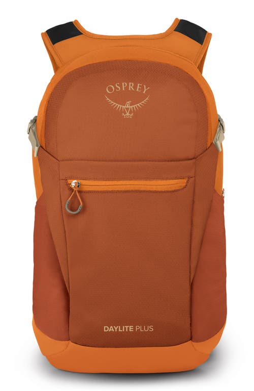 Shop Osprey Daylite Plus Backpack In Umber/tequila Sunrise