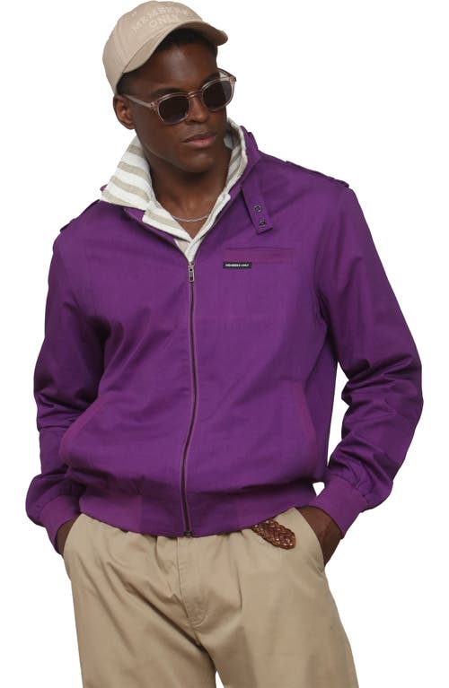 MEMBERS ONLY MEMBERS ONLY CLASSIC ICONIC RACER JACKET 