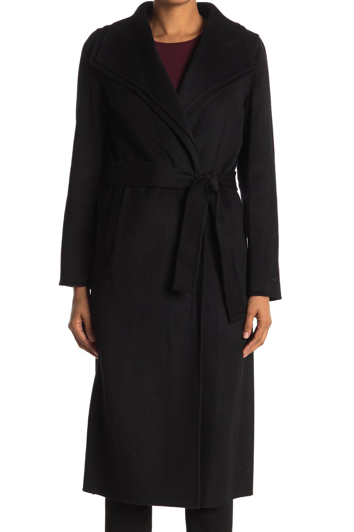 tahari elliot wool blend wrap coat