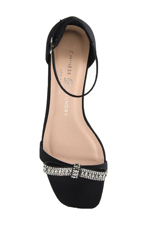 Chinese Laundry Lanita Ankle Strap Sandal In Black