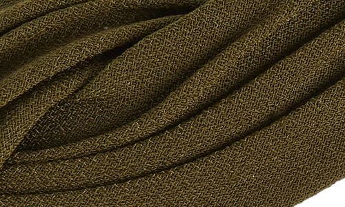 Shop Tasha Braided Pleated Headband In Olive Green