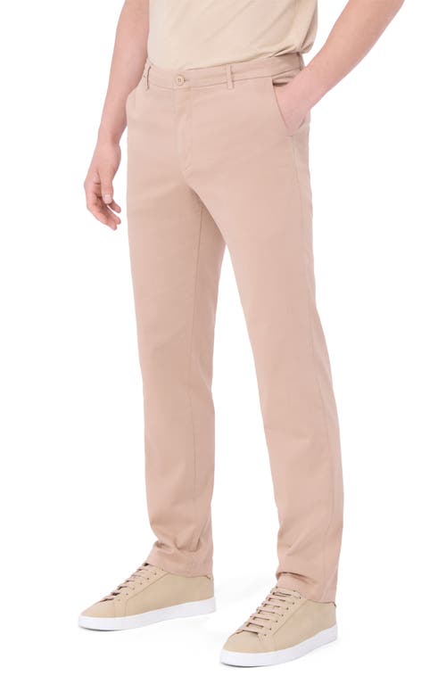 Bugatchi Parker Stretch Chino Pants In Caramel