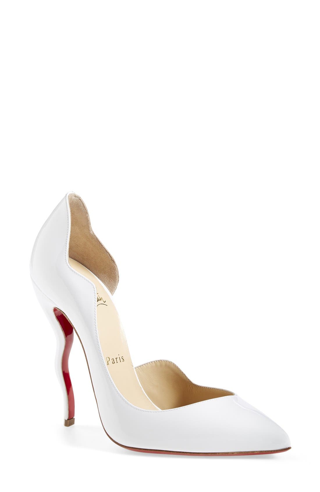 louboutin wavy heel