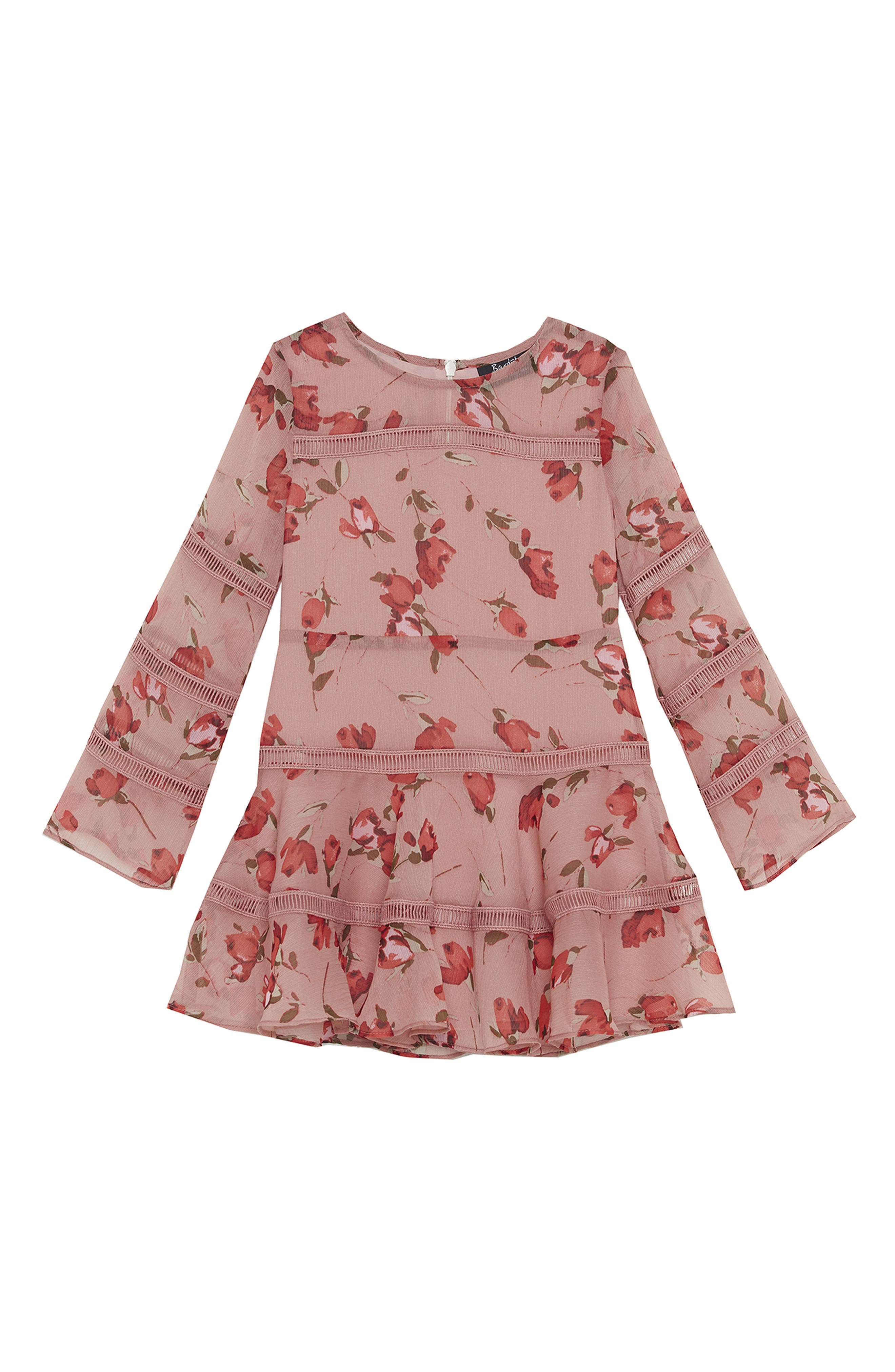 bardot flower girl dress