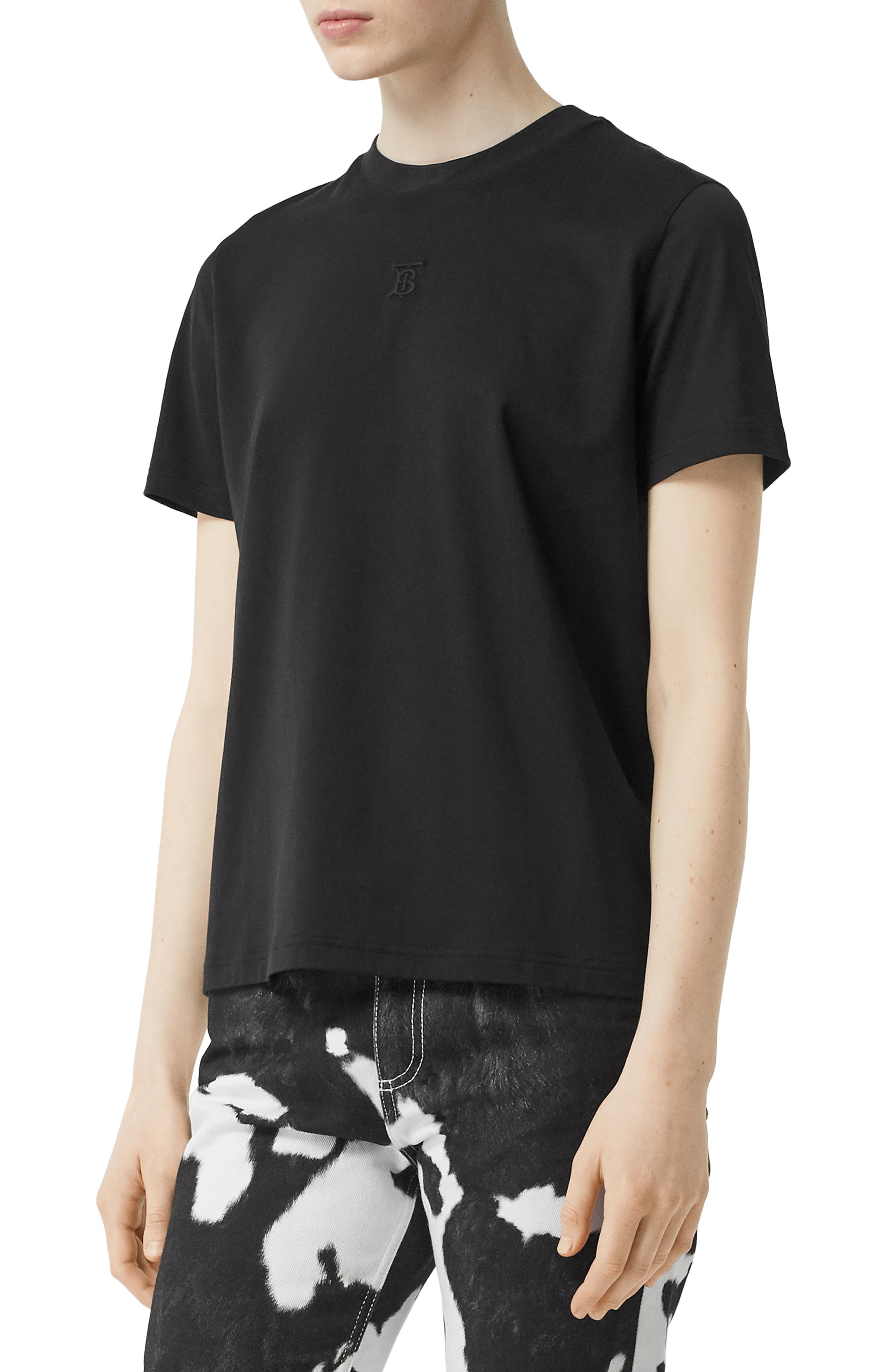 burberry embroidered t shirt