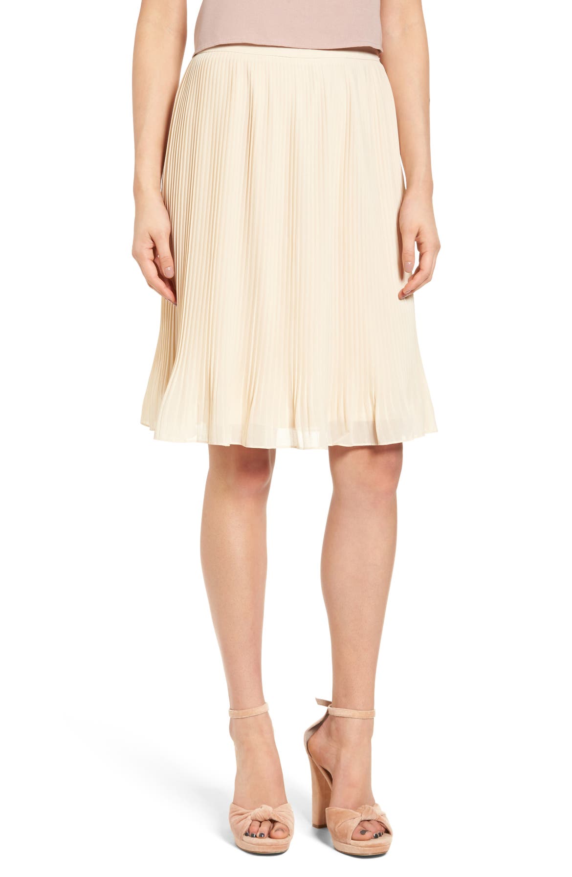 Leith Pretty Pleated Skirt | Nordstrom