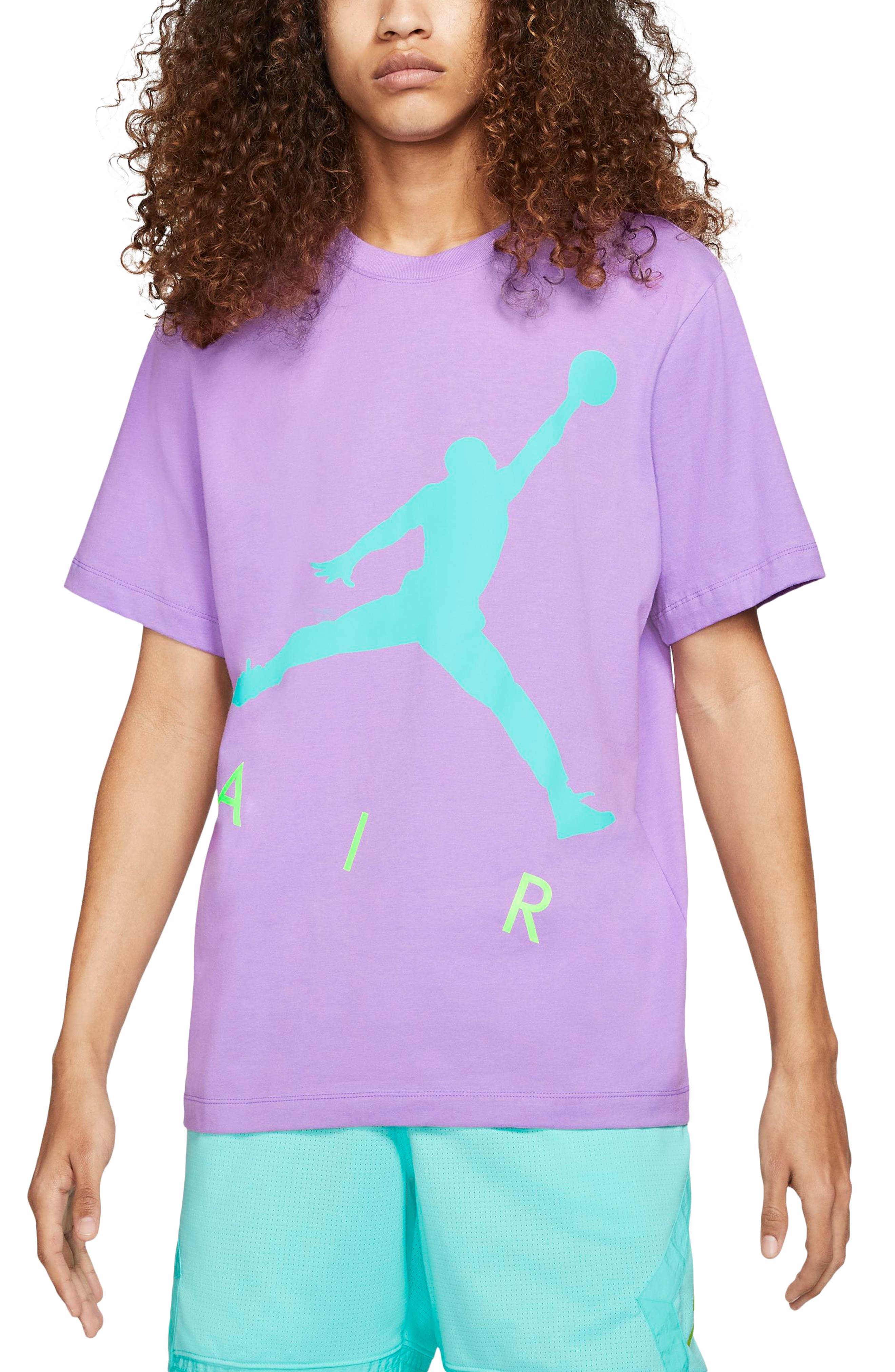 violet graphic tee