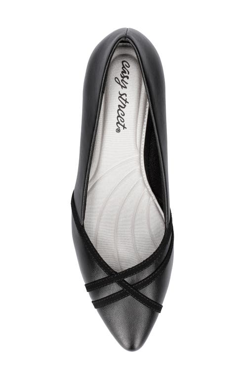 EASY STREET EASY STREET LOTUS POINTED TOE PUMP
