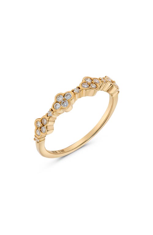 H.j. Namdar Bezel Diamond Cluster Fashion Ring In Yellow Gold