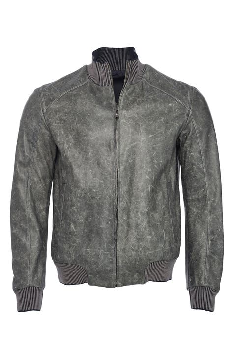 Paratrooper Reversible Leather Jacket