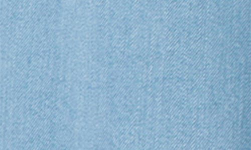 Peek Essentials Embroidered Flutter Sleeve Denim Jumpsuit In Light Denim